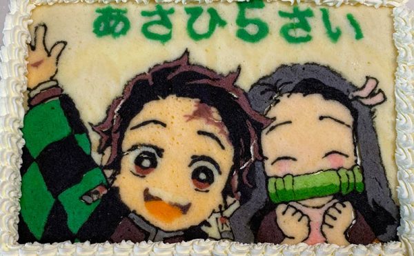 キャラクターケーキ 裏hiyoko Ver 2